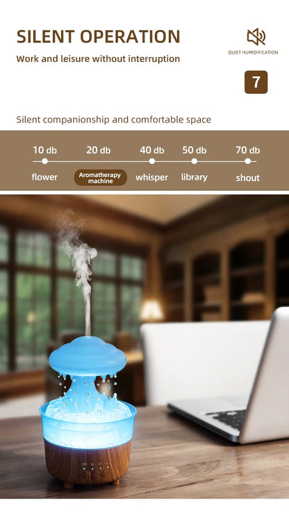 Raincloud humidifier