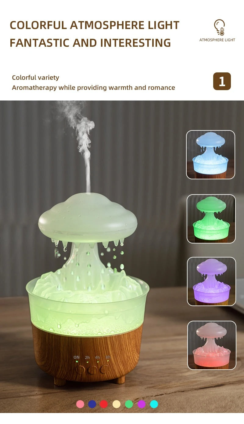 Raincloud humidifier