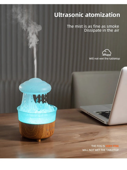 Raincloud humidifier