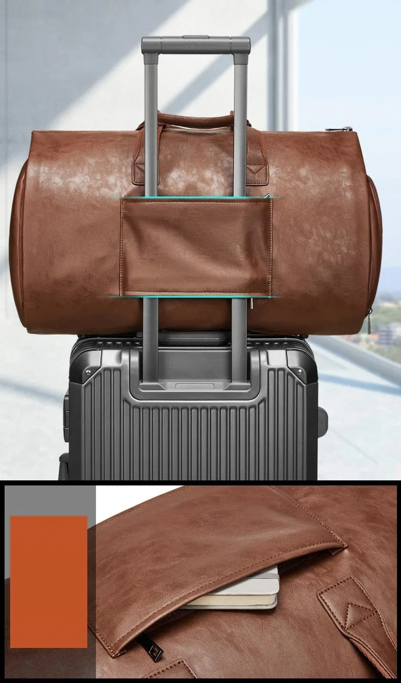 Explorer Leather Travel Bag